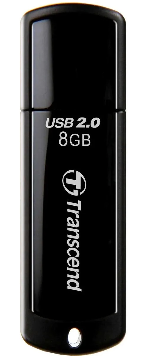 

Флешка Transcend JetFlash 350 8 ГБ Black (TS8GJF350), JetFlash 350