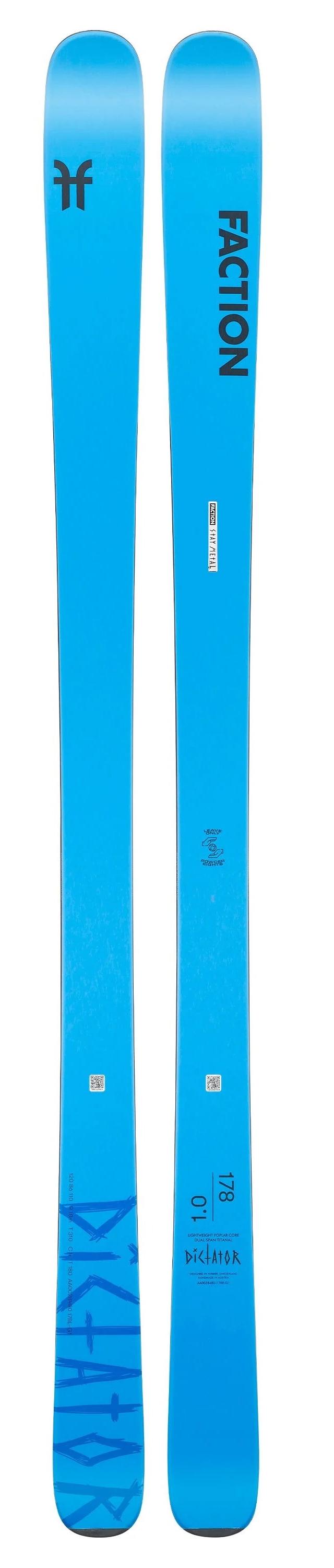 

Горные Лыжи Faction 2021-22 Dictator 1.0 Blue (См:170), Dictator 1.0