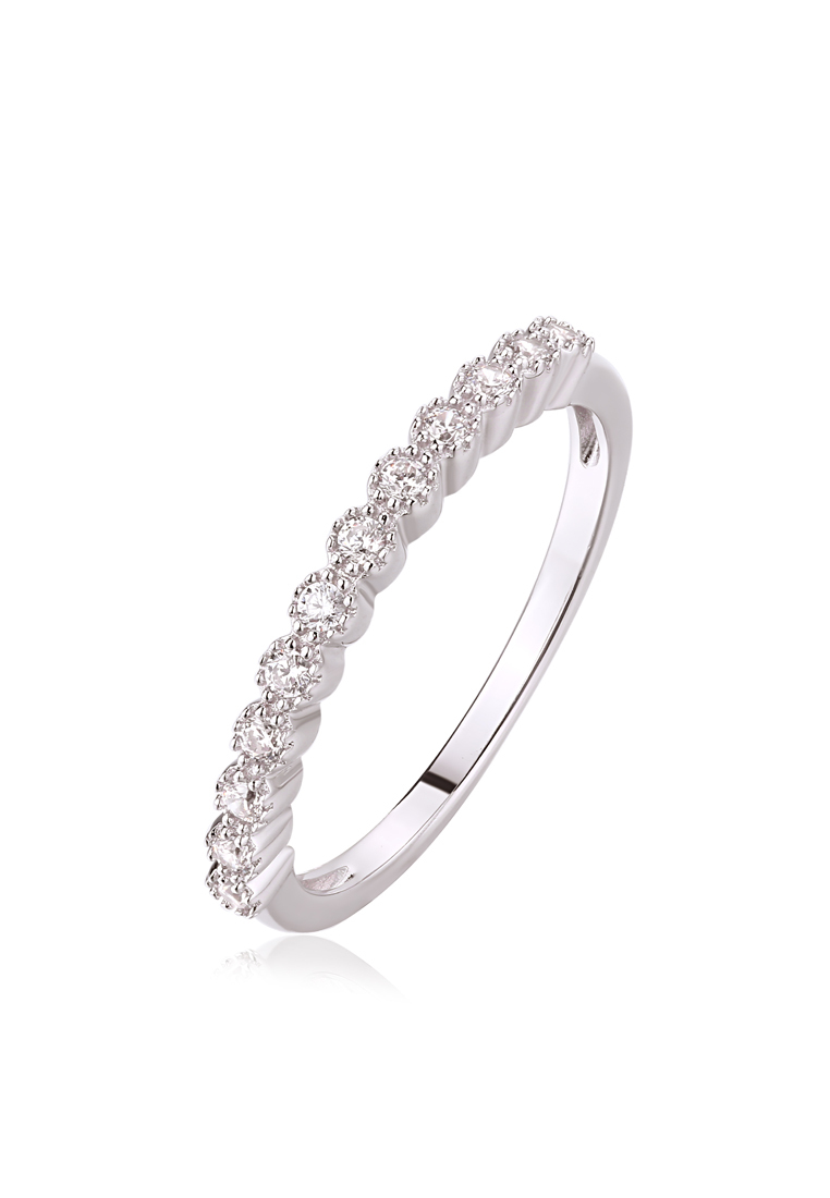 

Кольцо из серебра с фианитом р. 17,5 Ogisana R-60089, R-60089
