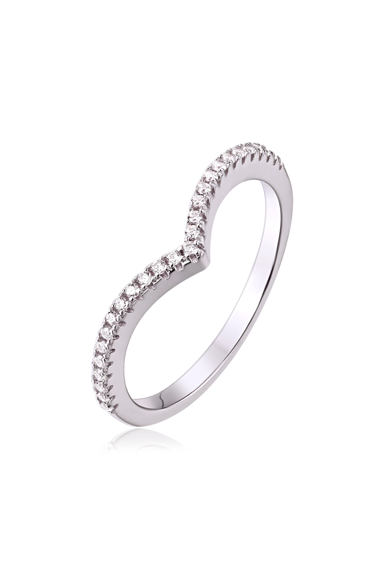 

Кольцо из серебра с фианитом р. 19 Ogisana R-60088, R-60088