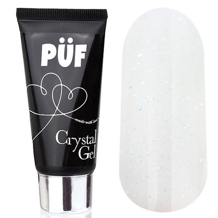 

Полигель Crystal №09,Puf, с шиммером, 30 мл