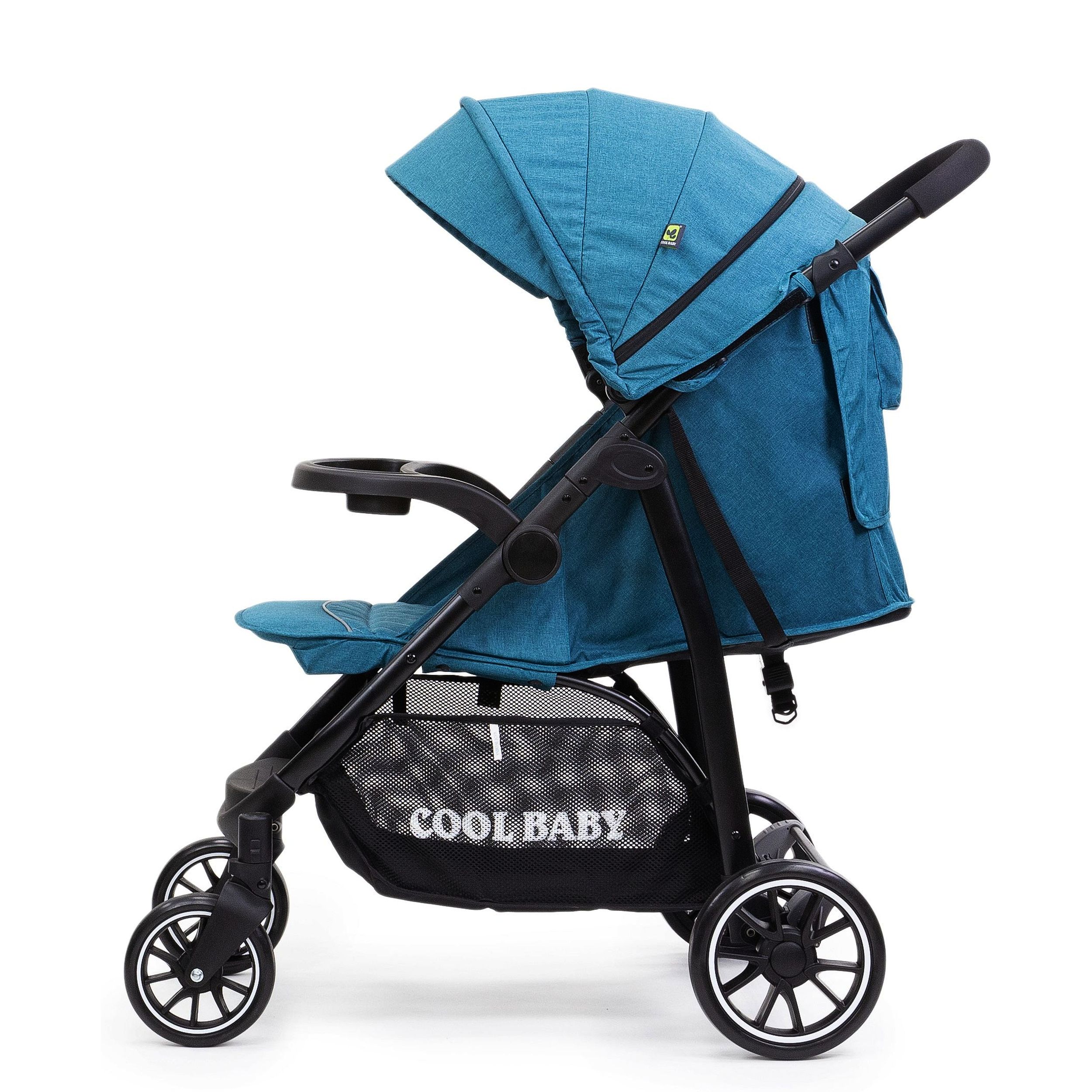 

Коляска прогулочная cool baby 8703 AQUA, 8703