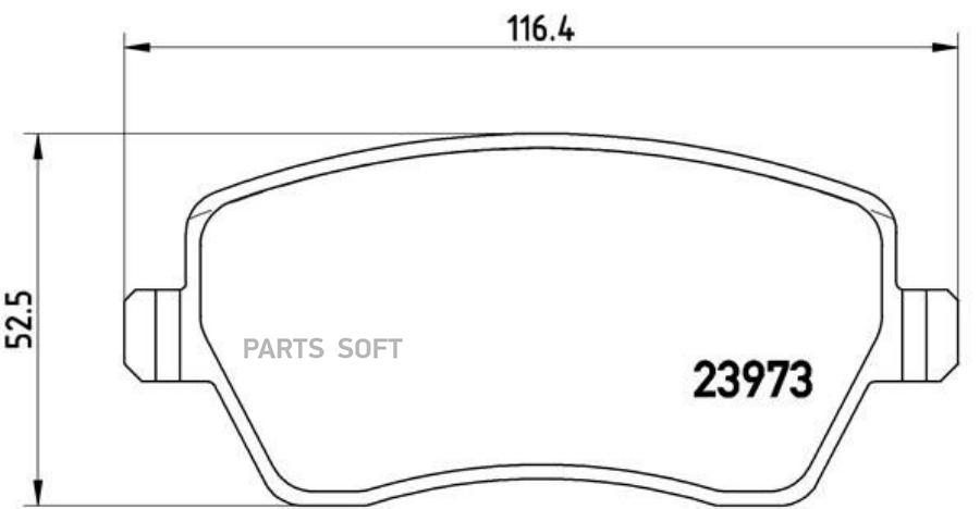 

Тормозные колодки brembo передние p68033x