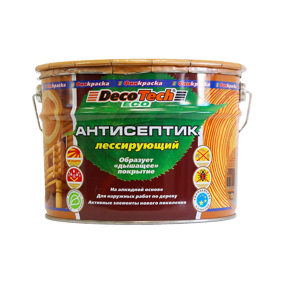 фото Антисептик decotech eco орех 2,5 л