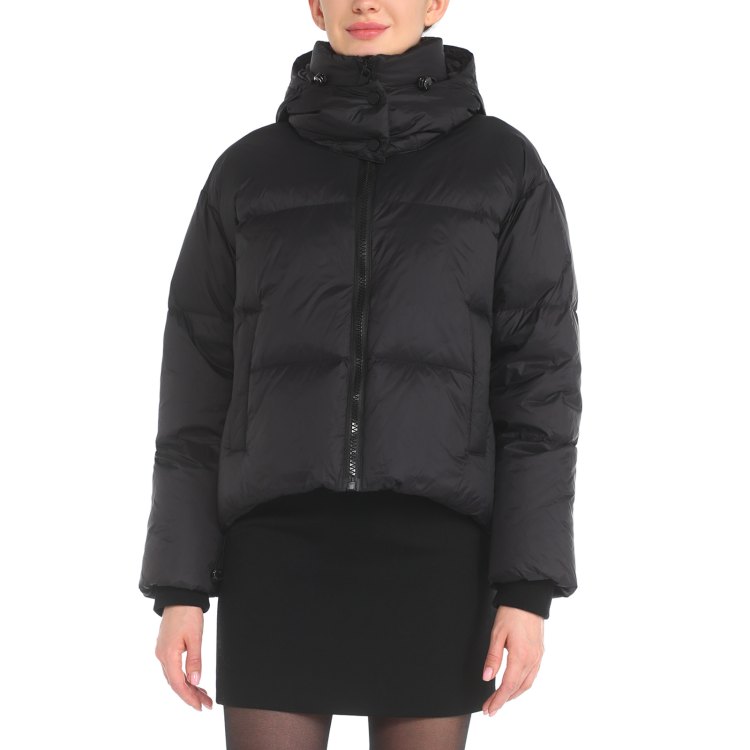

Пуховик женский Maison David MLY010-1 черный XS, MLY010-1