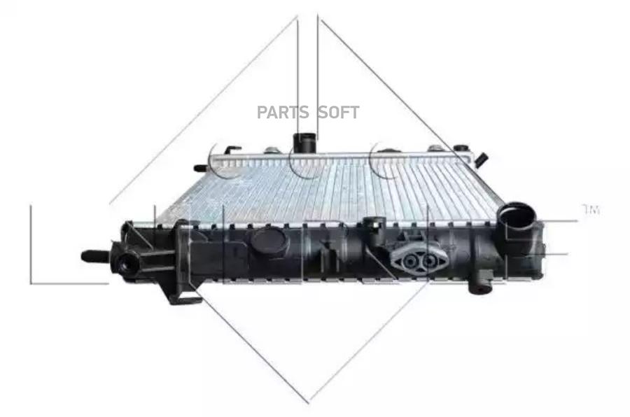 

Радиатор Opel Astra G/Astra G //Zafira A 98>12 NRF 50562