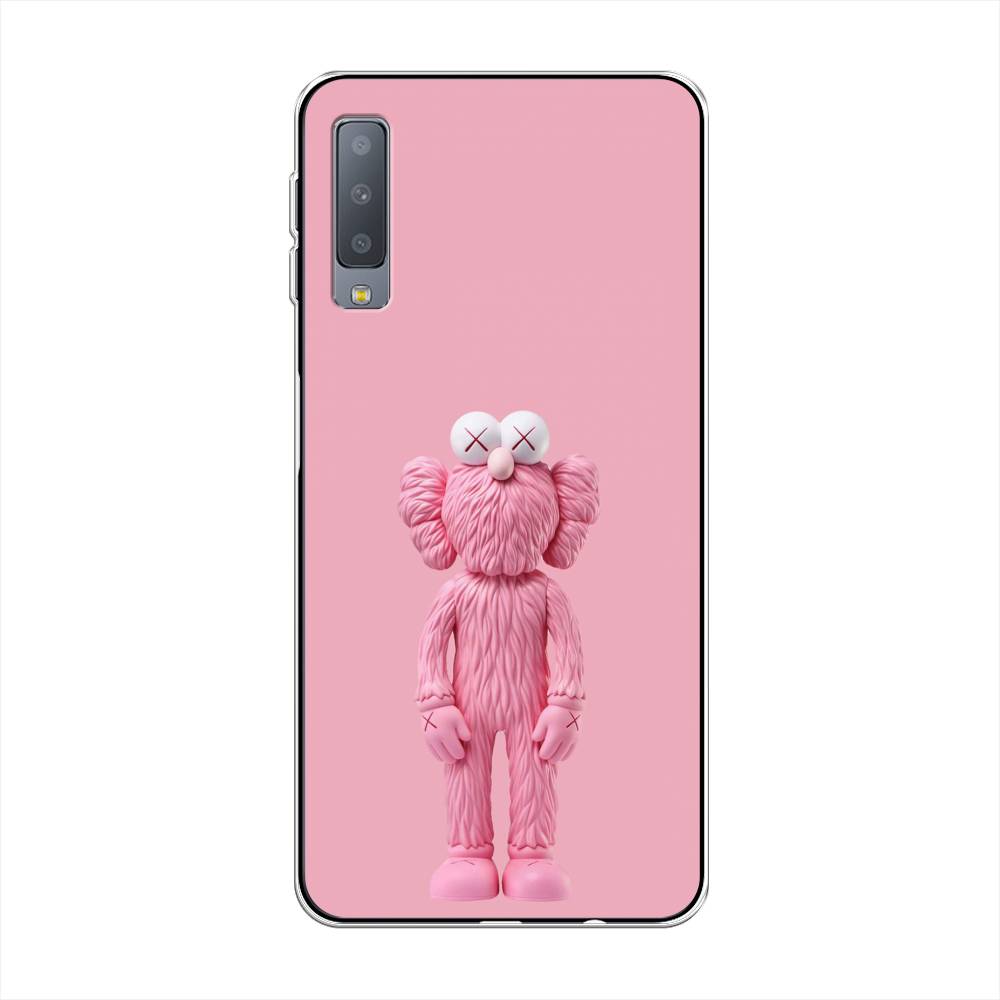 

Чехол на Samsung Galaxy A7 2018 "KAWS pink doll", 26750-4