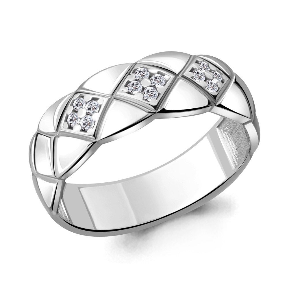 

Кольцо из серебра с фианитом Aquamarine Aquamarine 68497А_925_р р. 16,5, 68497А_925_р