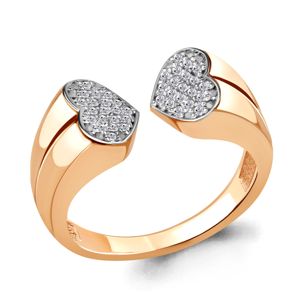 

Кольцо из серебра с фианитом Aquamarine Aquamarine 68492А_925_з р. 17, 68492А_925_з