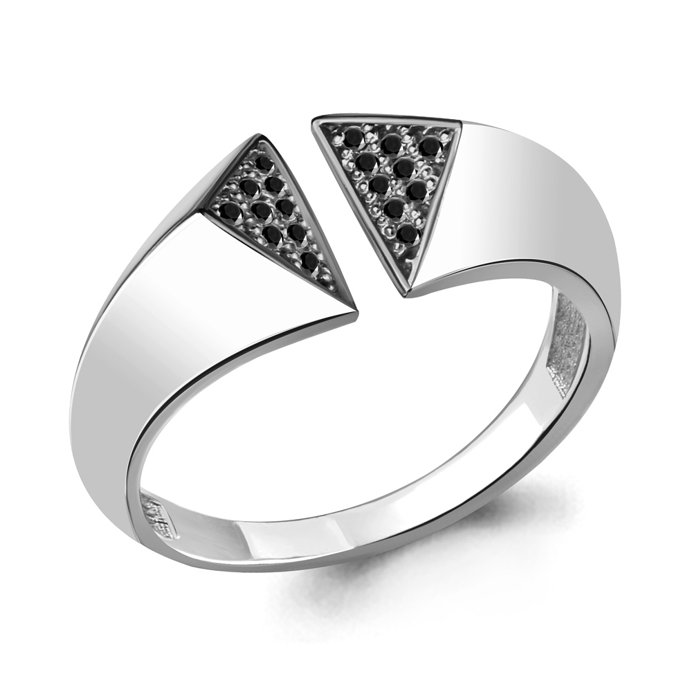 

Кольцо из серебра с кристаллом ювелирным Aquamarine Aquamarine 68491Ч_925_р р. 18,5, 68491Ч_925_р