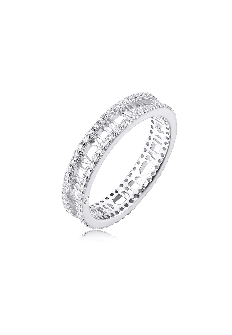 

Кольцо из серебра с фианитом р. 18 Ogisana R5142, R5142