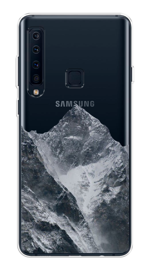 

Чехол на Samsung Galaxy A9 2018 "Горы арт 4", Серый;бежевый, 26650-2
