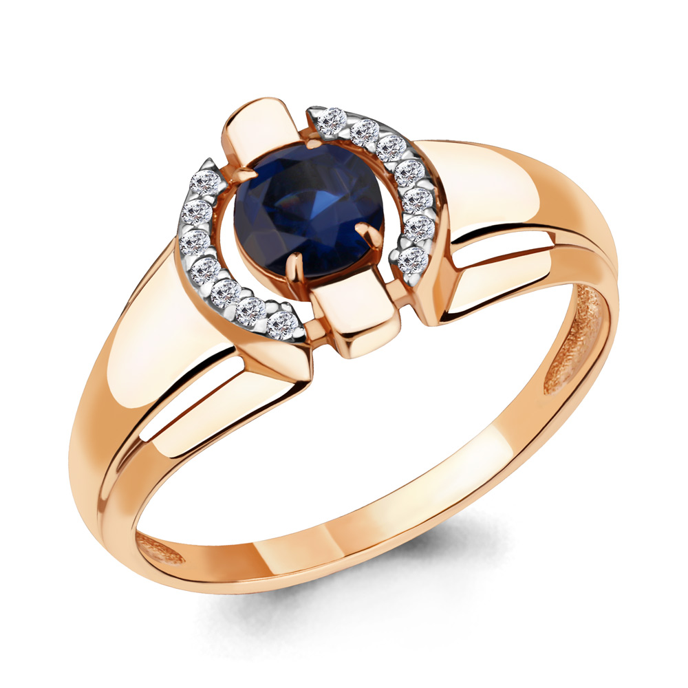 

Кольцо из серебра с фианитом Aquamarine Aquamarine 68460АБ_925_з р. 19, 68460АБ_925_з