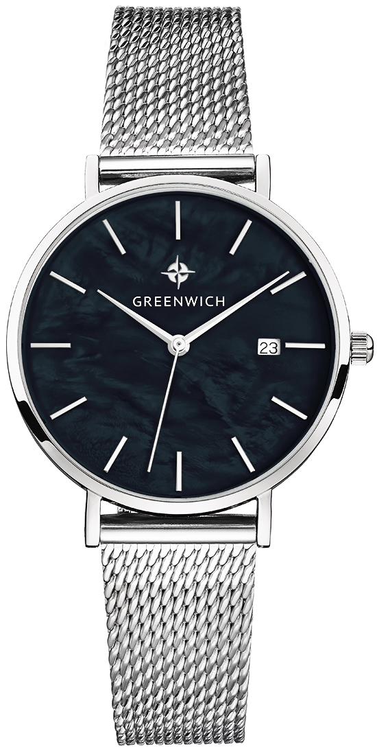 Наручные часы женские Greenwich GW 301.10.51 серебристые