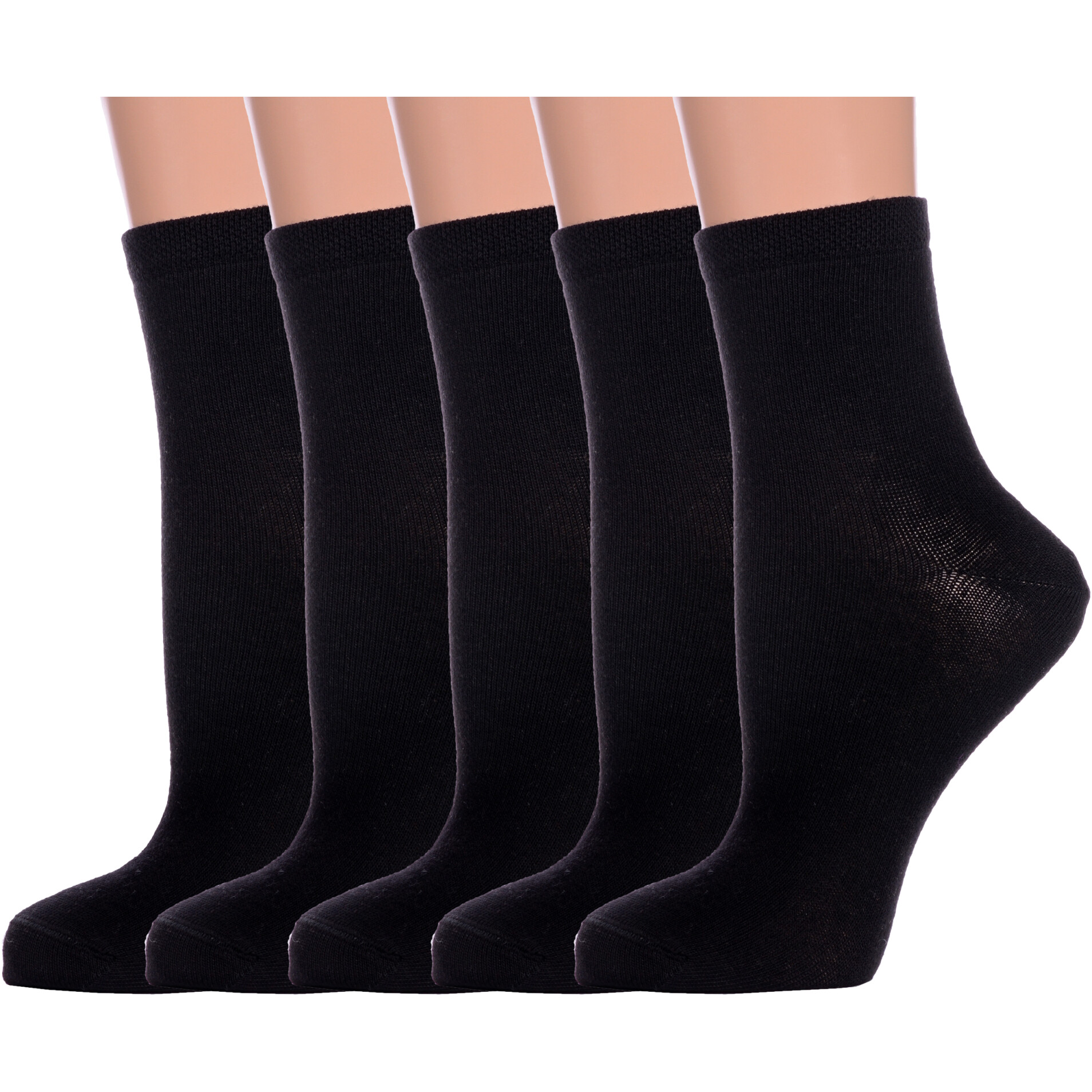 Комплект носков женских Брестский чулочный комбинат 5-19С1232 черных 25, 5 пар