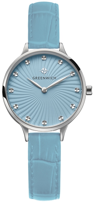Наручные часы женские Greenwich GW 321.19.39 голубые