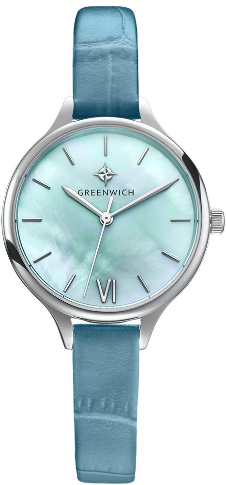 Наручные часы женские Greenwich GW 311.19.69 голубые