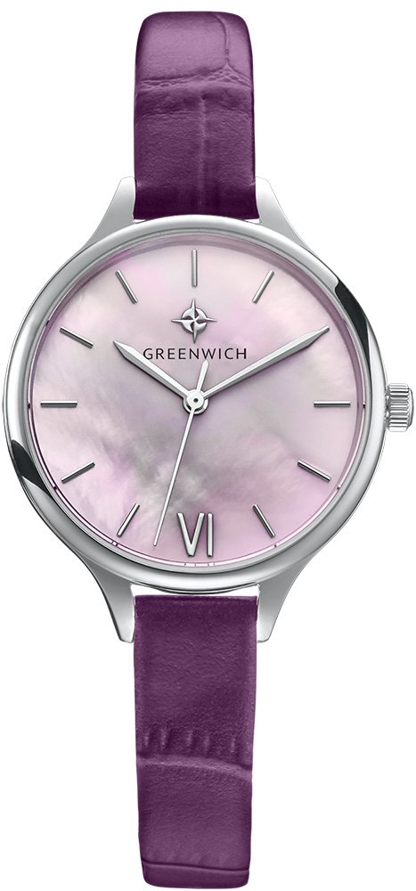 Наручные часы женские Greenwich GW 311.18.60 фиолетовые