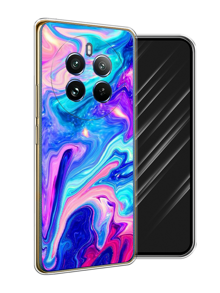 

Чехол Awog на Realme 12 Pro/Realme 12 Pro Plus "Потеки краски", Розовый, 2516250-1