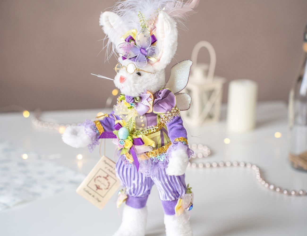 

Коллекционная кукла ЗАЯЦ САНДЕР - ПОЭТ ЛАВАНДОВОЙ ВЕСНЫ, 36 см, Goodwill, Разноцветный, MR51-37270-LAV-1