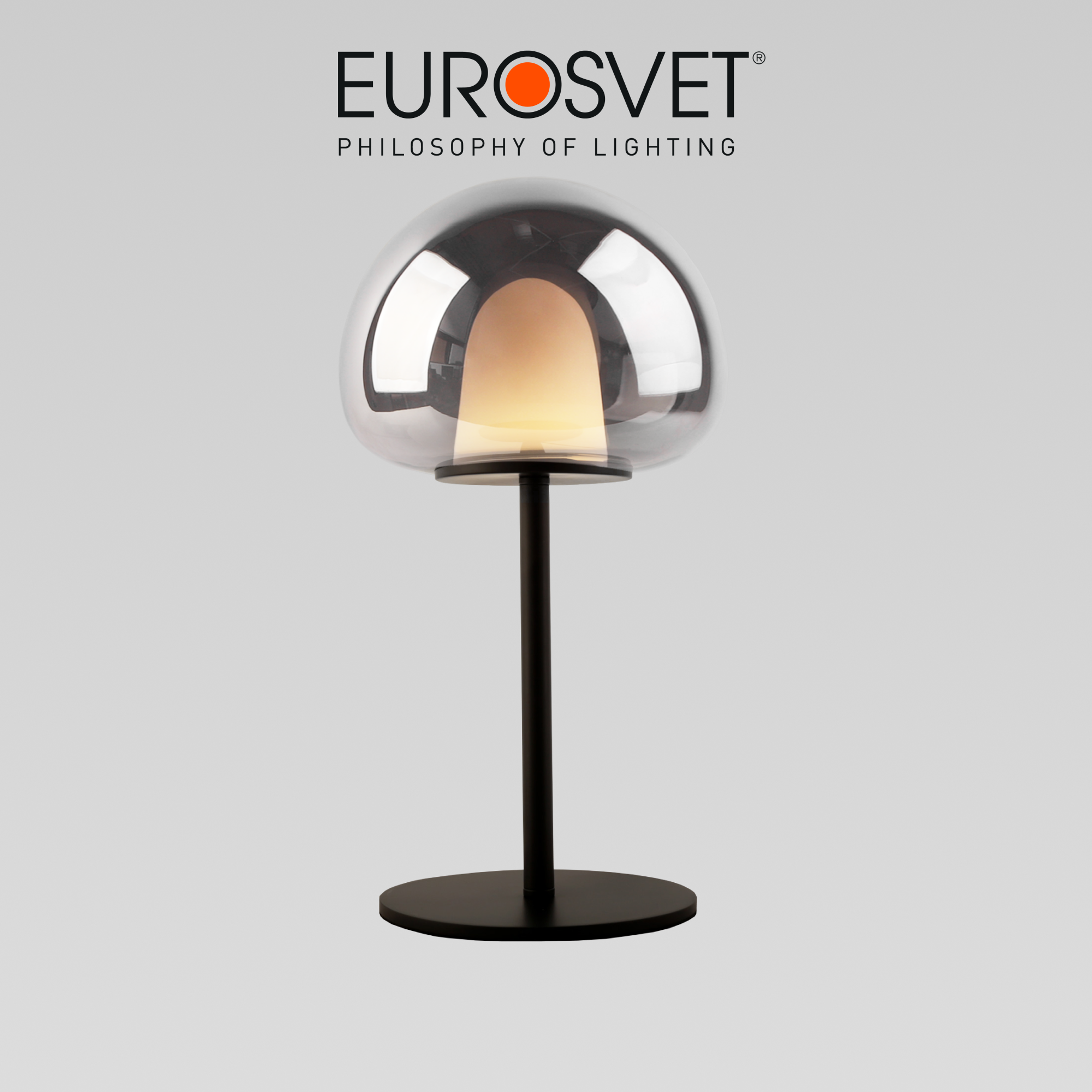 Настольный светильник со стеклянным плафоном Eurosvet Twice 903261 6W 4000К