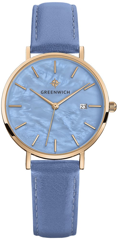 Наручные часы женские Greenwich GW 301.49.59 голубые