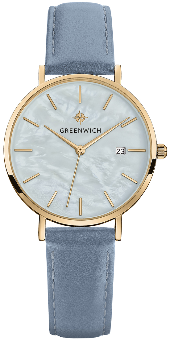 Наручные часы женские Greenwich GW 301.29.53 голубые