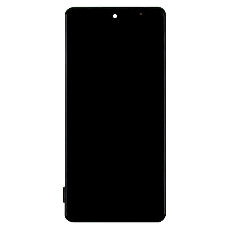 Дисплей BaseMarket для Samsung M317F Galaxy M31s модуль с рамкой черный AMOLED