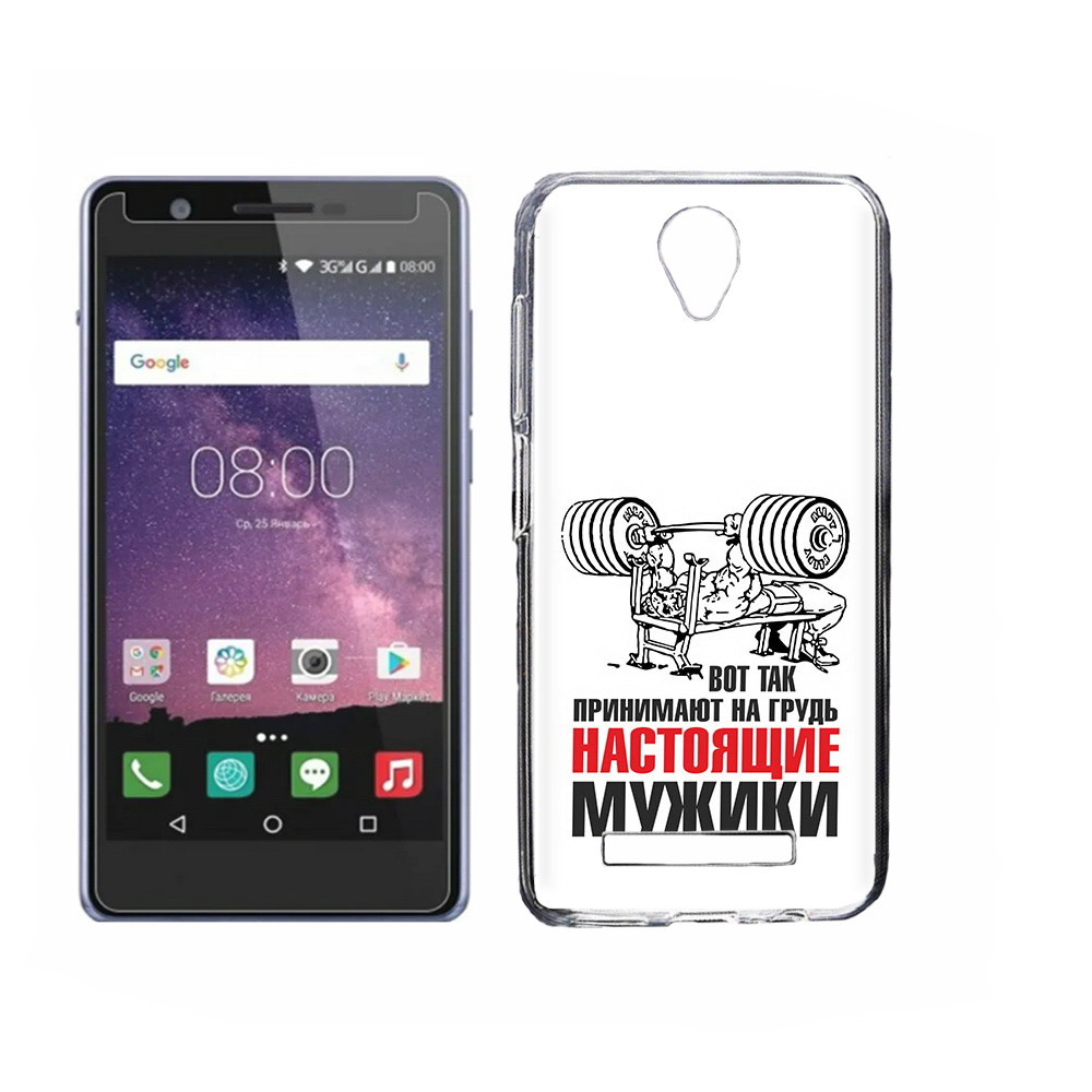 

Чехол MyPads Tocco для Philips S318 бодибилдинг для мужиков, Прозрачный, Tocco