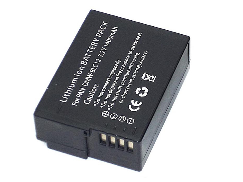 фото Аккумулятор vbparts dmw-blc12 7.2v 1400mah 077134 для panasonic lumix dmc-fz200