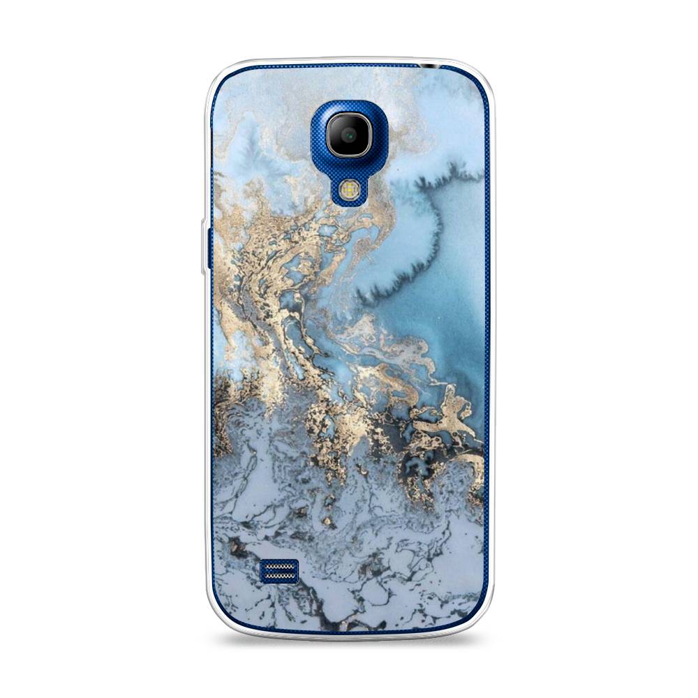 

Чехол Awog на Samsung Galaxy S4 mini / Самсунг S4 mini "Морозная лавина синяя", 24050-3