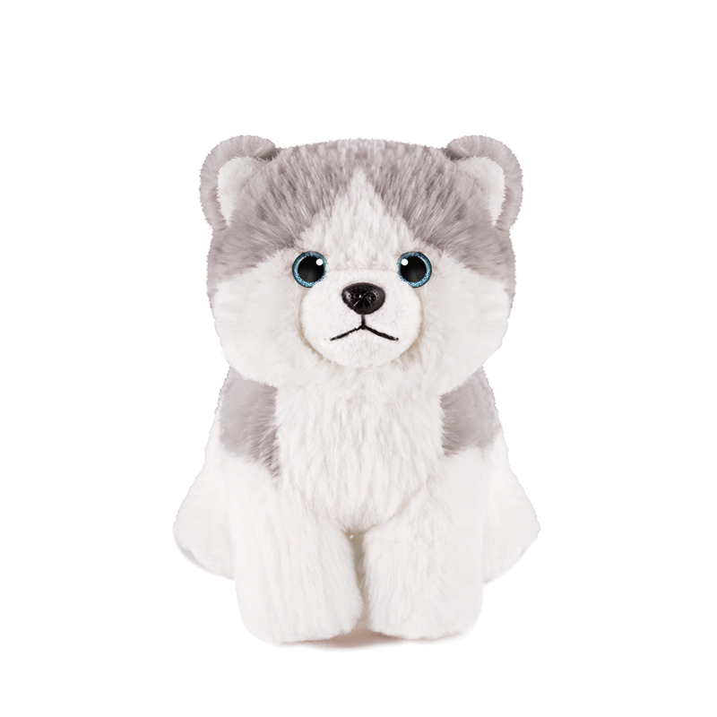 

Мягкая игрушка Собачка Харис MaxiToys 17 см, Серый