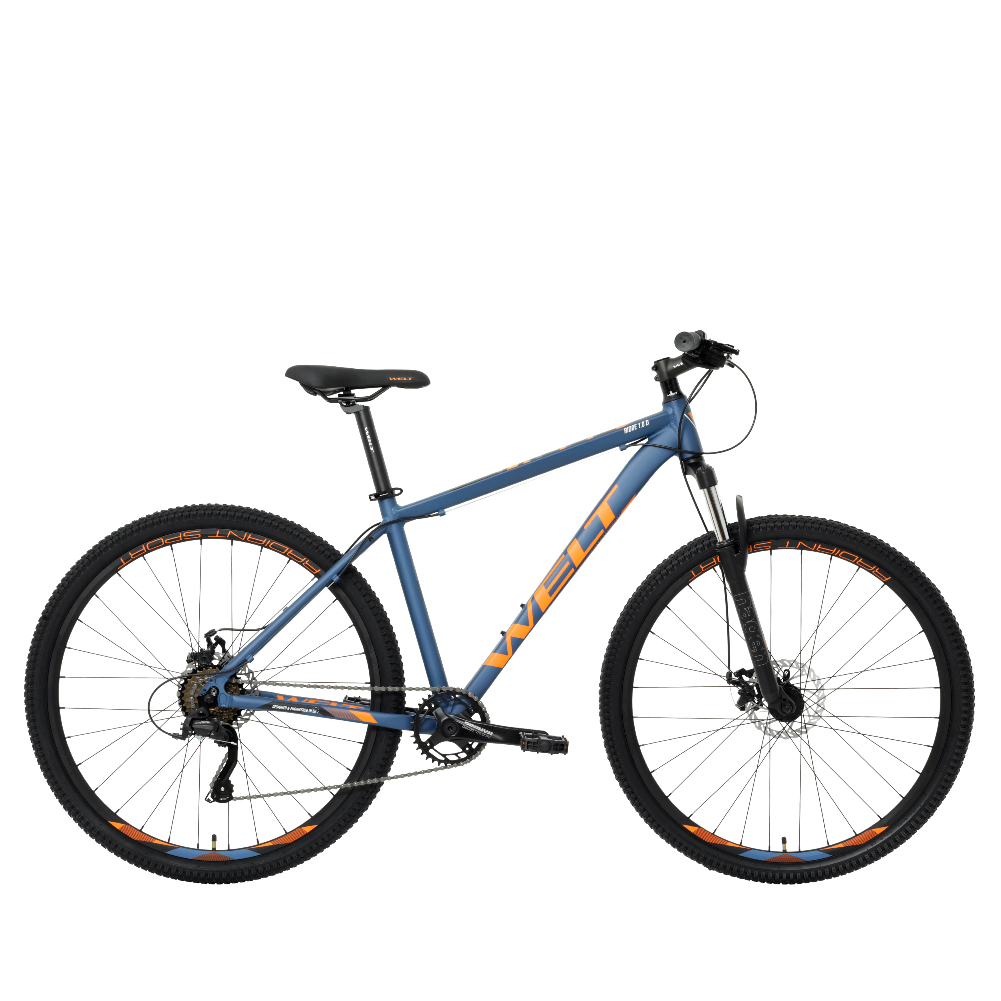 

Велосипед Welt Ridge 1.0 D 27 2023 Dark Blue (Дюйм:20), Ridge 1.0 D 27