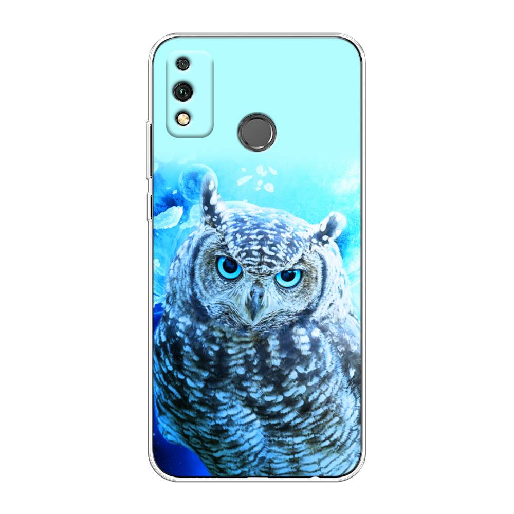 

Чехол Awog на Honor 9X Lite "Сова арт 7", Синий;голубой, 6104250-1