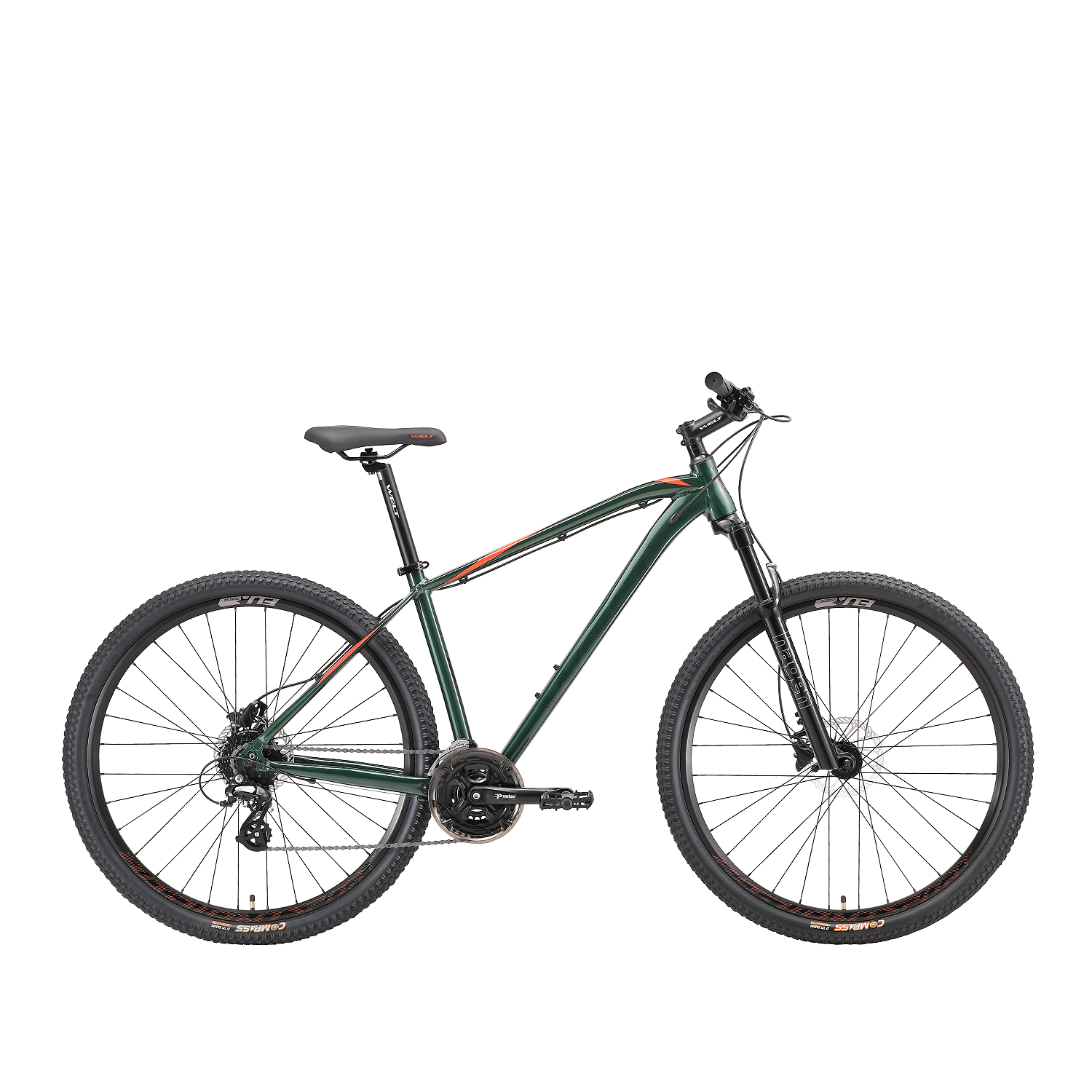 

Велосипед Welt Raven 2.0 Hd 27 2023 Dark Green (Дюйм:16), Raven 2.0 Hd 27