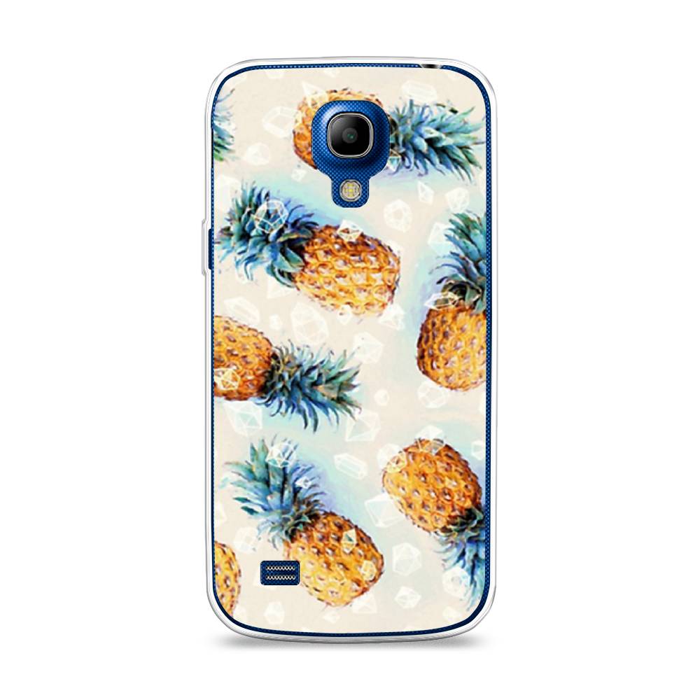 

Чехол Awog на Samsung Galaxy S4 mini / Самсунг S4 mini "Ананасы", Бежевый, 24050-3