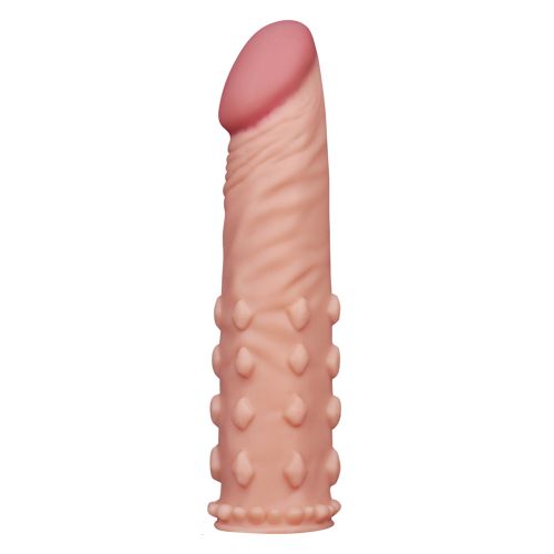 Насадка Lovetoy Pleasure X Tender Penis Sleeve 17,5 см