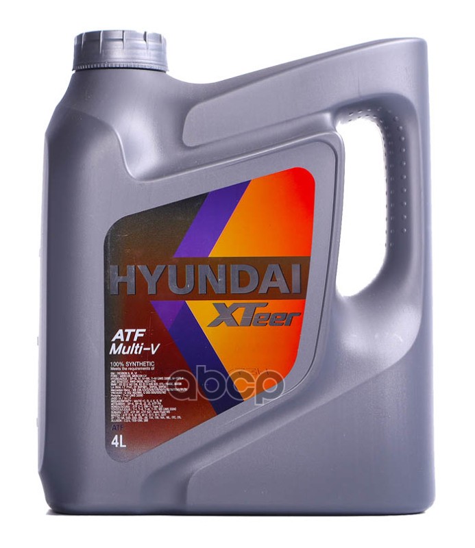 фото Масло трансмиссионное hyundai xteer atf multi v 4 л 1041411 hyundai xteer арт. 1041411