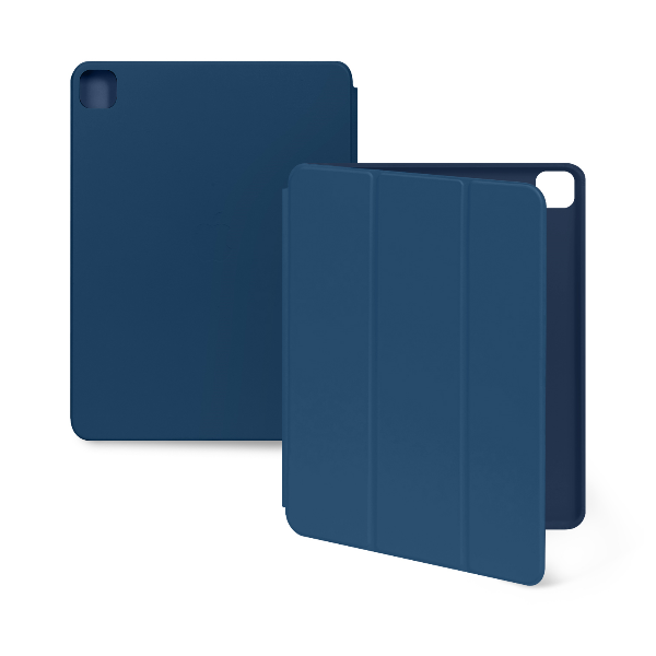 фото Чехол-книжка ipad 12.9 pro (2020) smart case dark blue nobrand