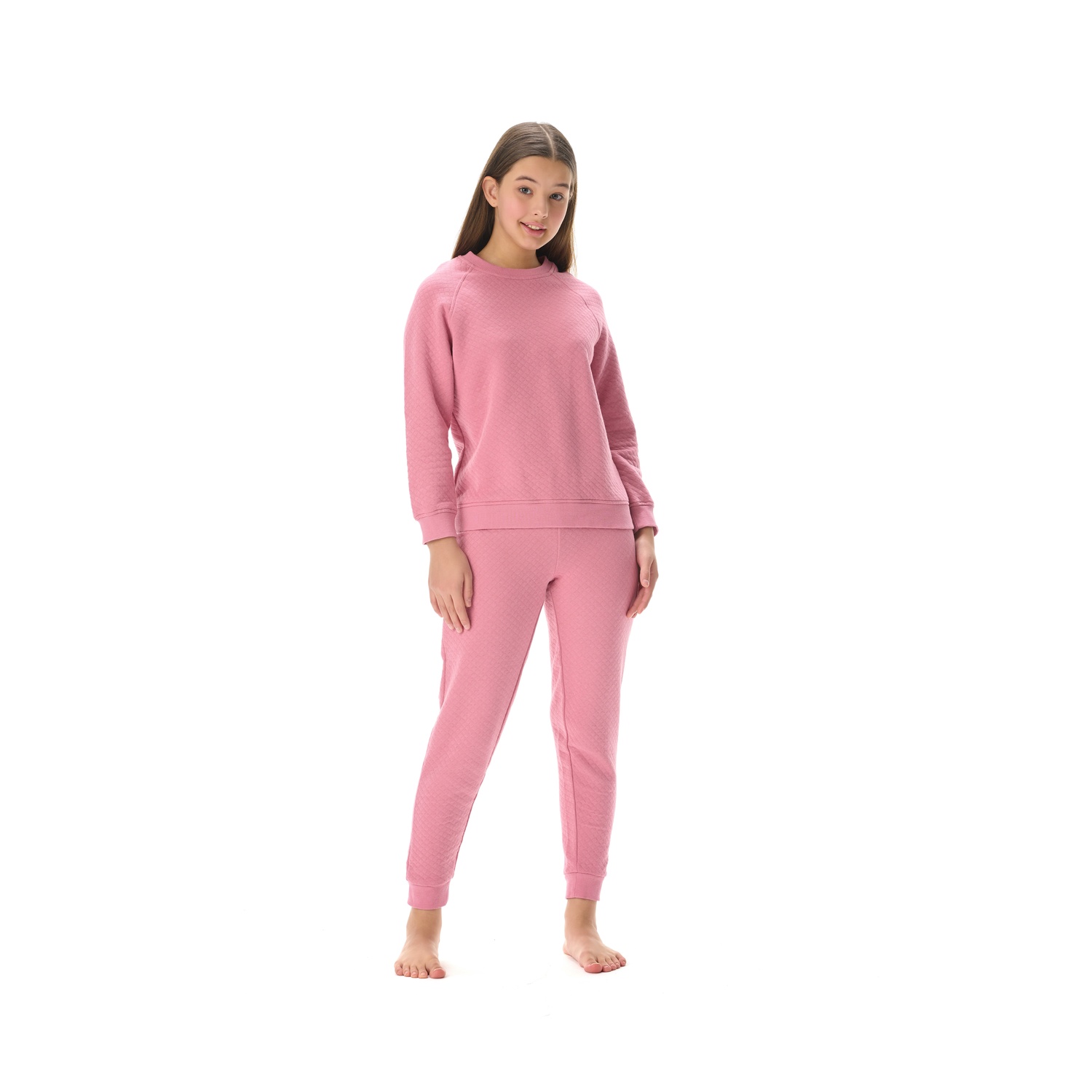 Пижама детская Oldos OCSS23UW2KC13, цвет розовый, размер 110
