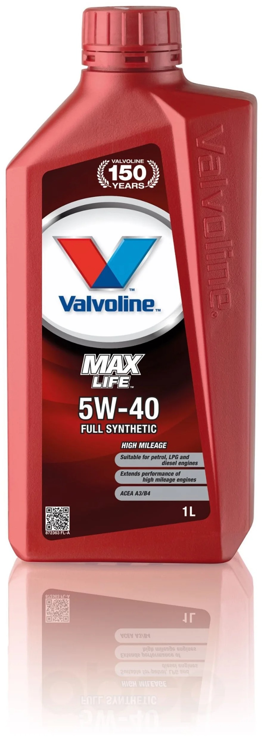 фото Valvoline масло valvoline maxlife 5w40 1л