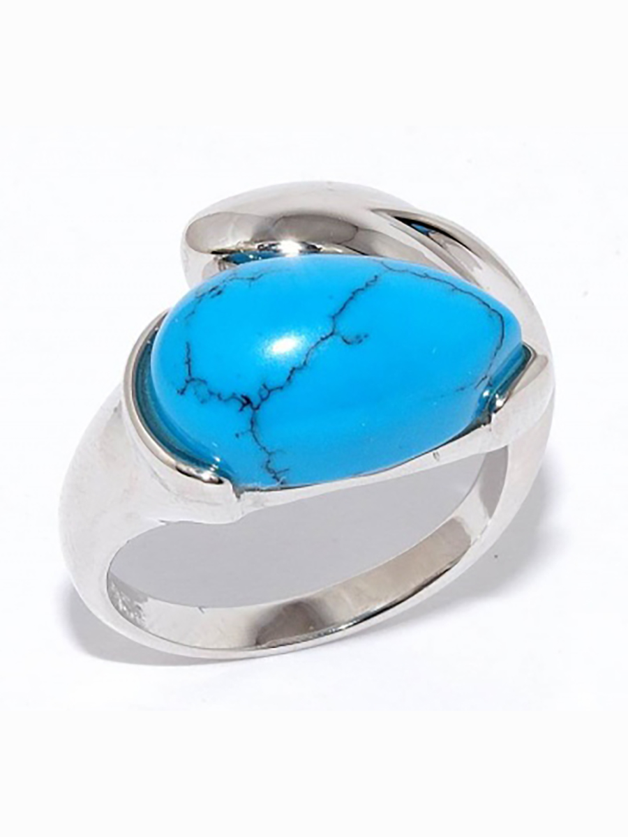 

Кольцо из серебра р. 16 Silver Wings 21sr0885-97, бирюза, 21sr0885-97
