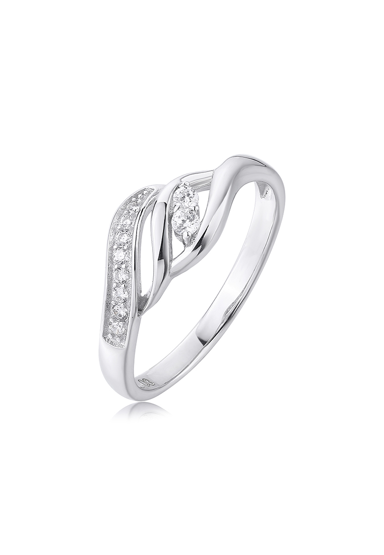 

Кольцо из серебра с фианитом р. 18 Ogisana 71-SR1260, 71-SR1260