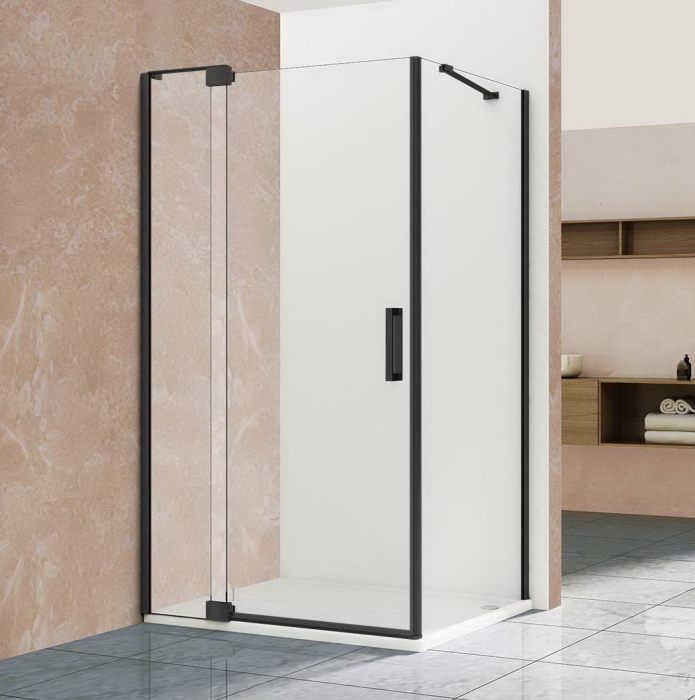 

Душевой уголок Vincea Extra VSR-1E 100/110x90 прозрачный Black