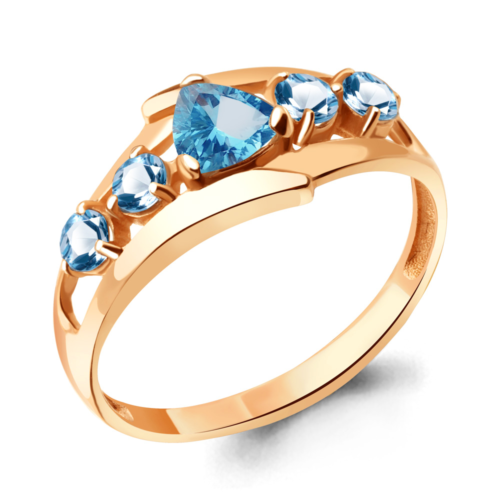 

Кольцо из серебра с топазом Aquamarine Aquamarine 6963205_925_з р. 17, 6963205_925_з