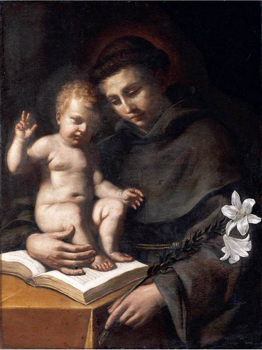 

Постер DRABS A2 Джованни Франческо Гверчино St Anthony of Padua with the Infant Christ