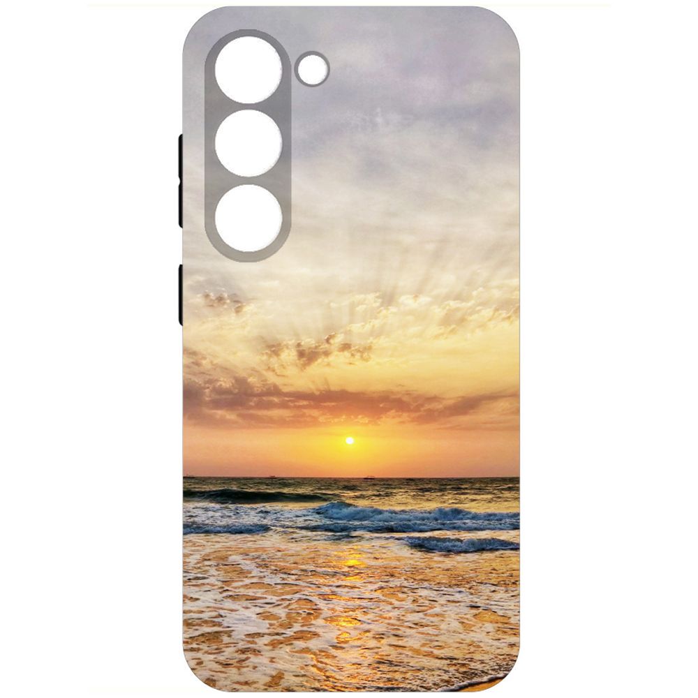 

Чехол-накладка Krutoff Soft Case Индия, Пляжи Гоа для Samsung Galaxy S23 черный