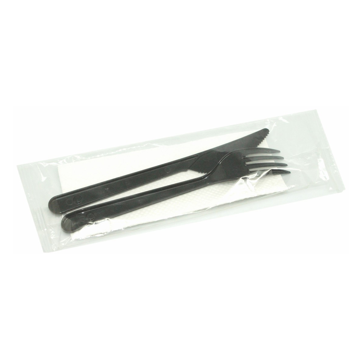Набор одноразовой посуды АВМ-Пластик Black 1 комплект