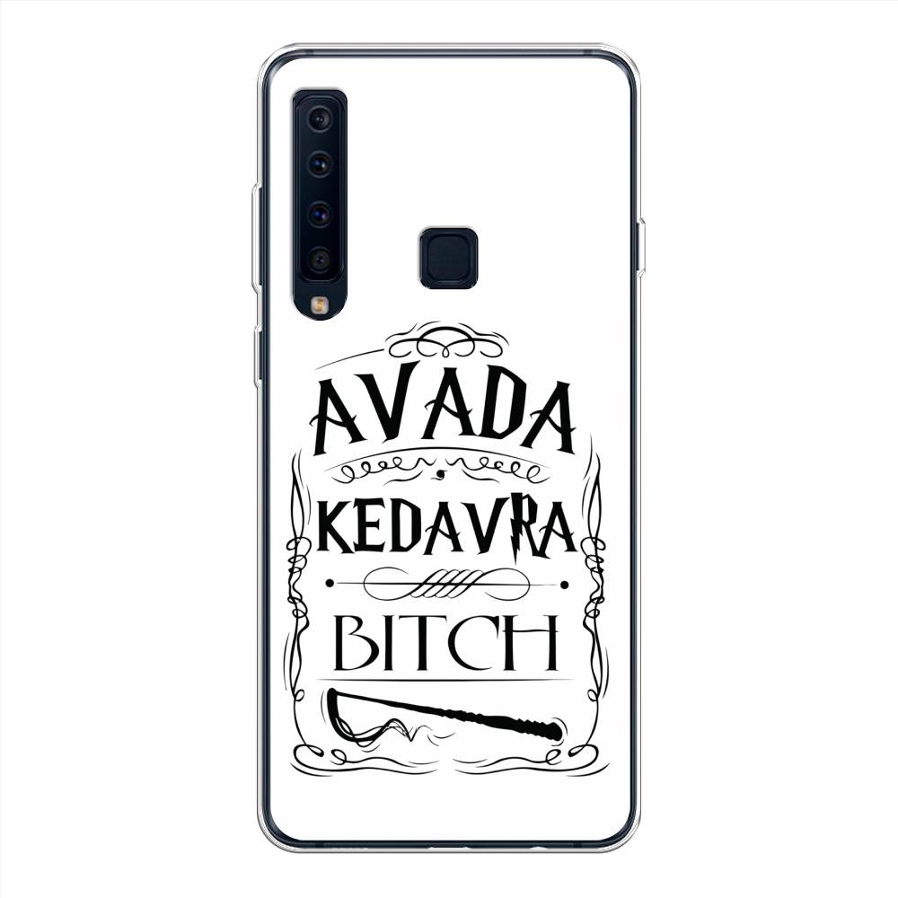 

Чехол на Samsung Galaxy A9 2018 "Avada kedavra bitch", Белый;серый;черный, 26650-6