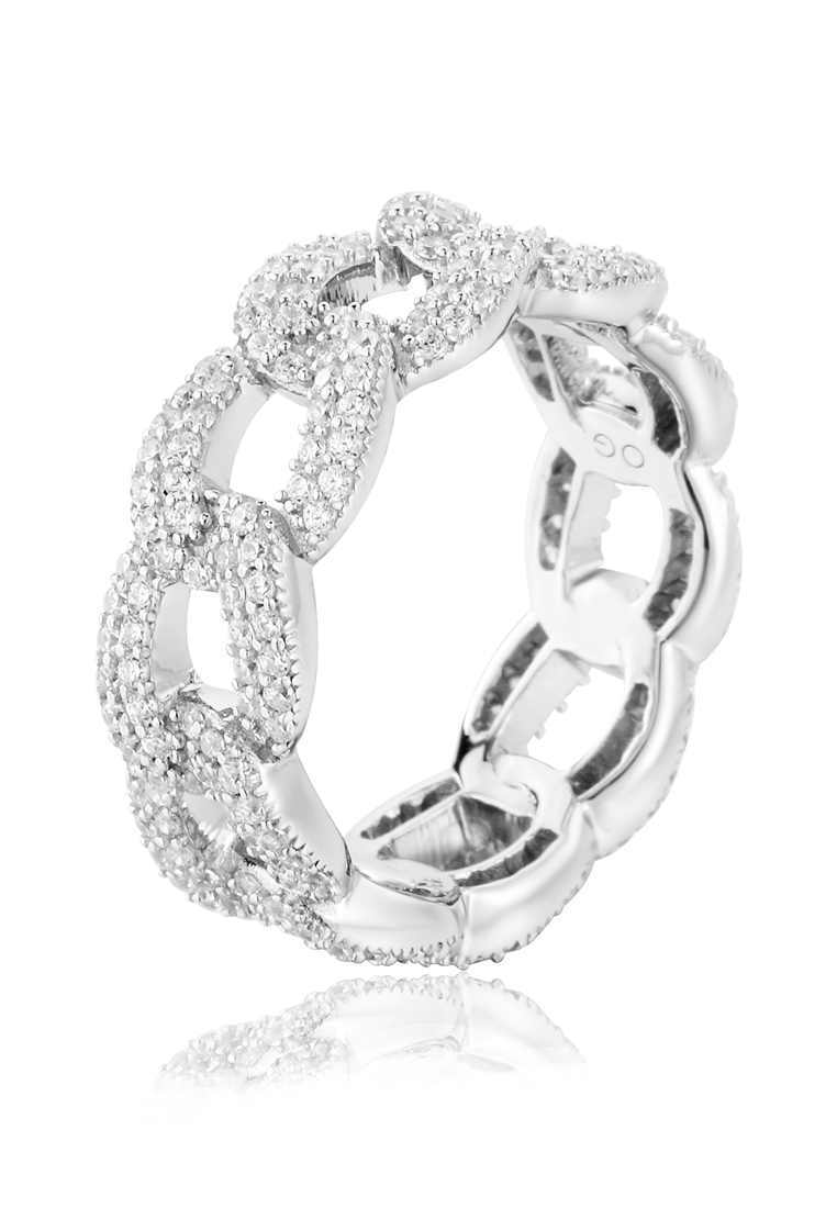 

Кольцо из серебра с фианитом р. 17,5 Ogisana A38329, A38329
